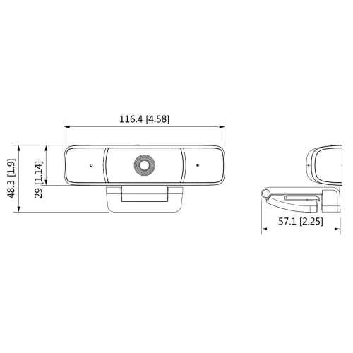 USB веб-камера HAC-UZ3-Z-A-0360B-ENG Full HD DAHUA