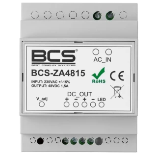 Блок живлення BCS-ZA4815 для вимогливих електронних пристроїв 