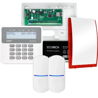 Комплект сигналізації SATEL PERFECTA 32 IP, 2x датчик PET, сирена, клавіатура