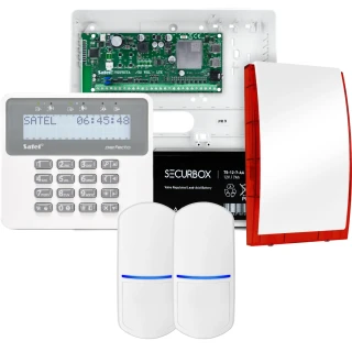 Комплект сигналізації SATEL PERFECTA 32-WRL LTE, 2x датчик PET, сирена, клавіатура