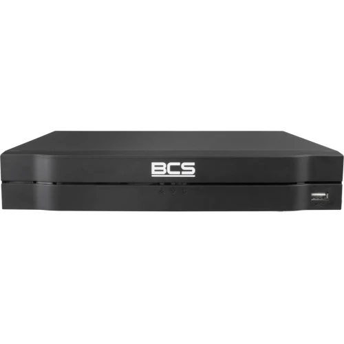 IP PoE 4-канальний відеореєстратор BCS-L-NVR0401-4KE-4P(2) 16MPx, BCS Line 