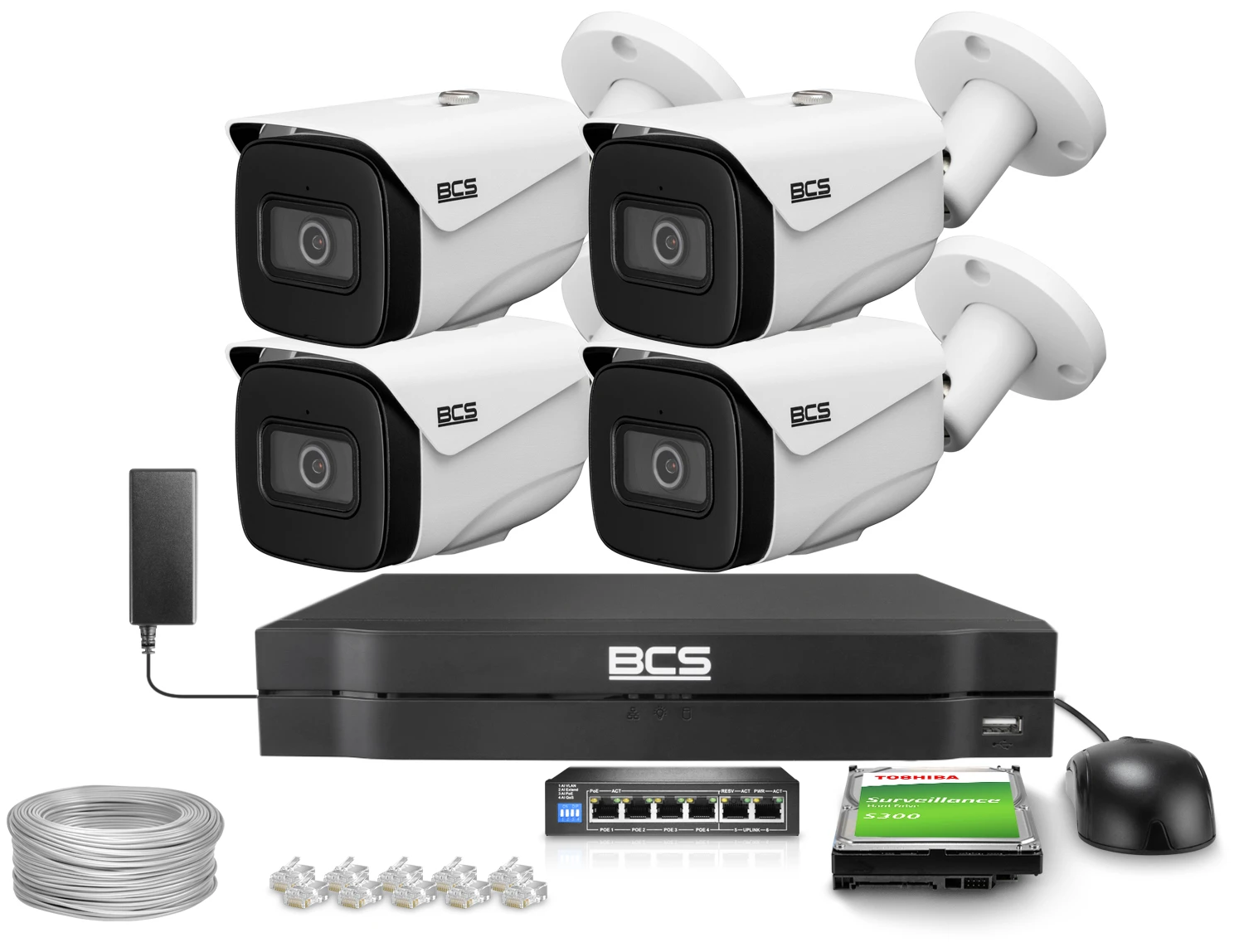 BCS-L-TIP35FSR8-Ai2, WDR 120dB, 0.0009Lux, 5Mpx, IR 80m, SMD 3.0 BCS