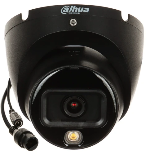 Zestaw do monitoringu IP Dahua 8x IPC-HDW1839T-A-IL-0280B-S6 Black Smart Dual Light 8 Mpx 2.8mm Dahua