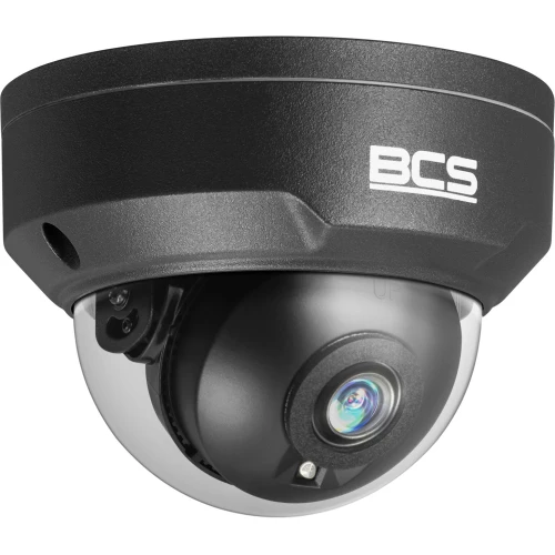 Комплект відеоспостереження BCS-P-NVR0401-4K-E-II відеореєстратор 4x BCS-P-EIP15FSR3 5Mpx камери