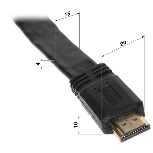 Кабель HDMI-10-FL 10м