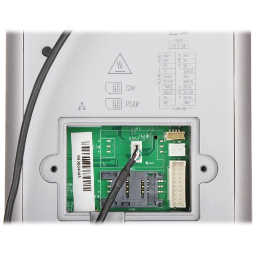 Контролер доступу з вимірюванням температури DS-K1TA70MI-T - 1080p Hikvision